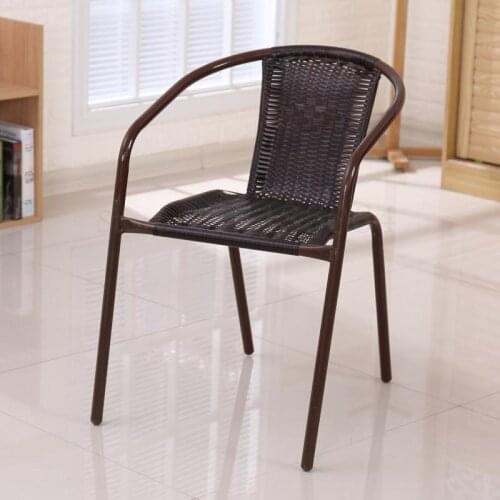 2000 Cane Chair Outdoor Leisure Back Chair Adult Home Office Computer Chair Dining Chair Stool Recliner Hand Knit