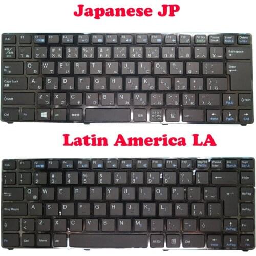Japanese LA US Keyboard For MSI CR43 V156122AK1 LA S1N-1E00231-SA0 Latin America English V156122AS2 S1N1UUS2H1SA0 V156122AJ7 JA