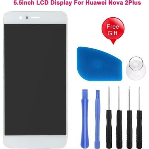 Yeesite 5.5 Original For Huawei Nova 2 Plus LCD Display Touch Screen Digitizer BAC-L23 BAC-L21 BAC-L03 Replacemant Open Tool Set