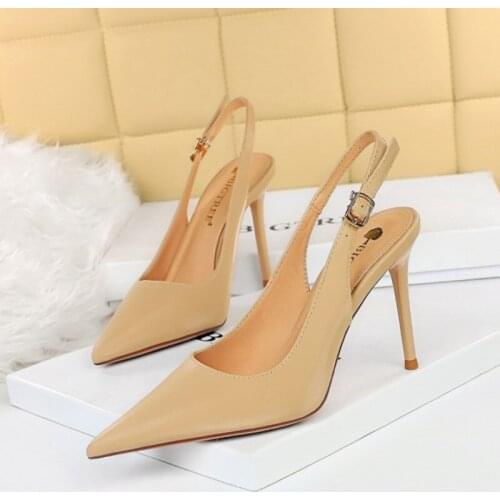 Women Heels 2021 Brand Women Pumps Luxury High Heels Summer Bride Comfortable Stiletto Heeled Party Wedding Shoes Size 34-43