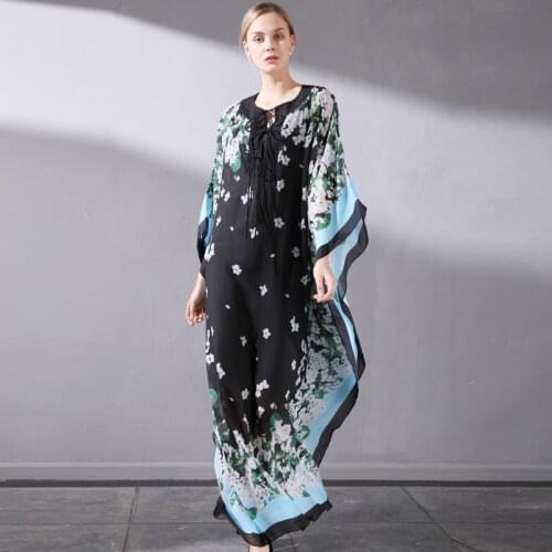 High quality Autumn Maxi Dresses 6XL Plus size Women Long Dress Floral Print Vacation Holiday Party Loose Dress vestido longo