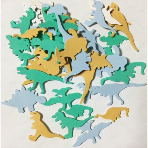 1bag/LOT.Colorful dinosaur foam stickers kindergarten crafts Activity items Baby room ornament Early learning crafts diy toys