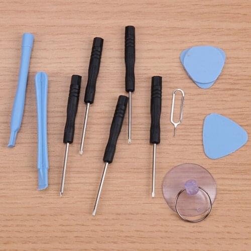 11 in 1 Opening Tools Disassemble Kit for Smart Mobile Phone Repair Tools multifunction screwdriver Disassemble tool
