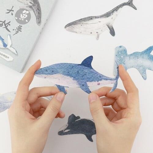 30sheets/LOT Whale Dream Postcard postcards/Greeting Card/wish Card/Fashion Gift