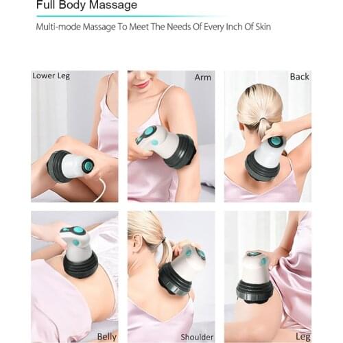 Anti Cellulite Massager Electric Full Body Slim Massager Roller Infrared Massage GuaSha