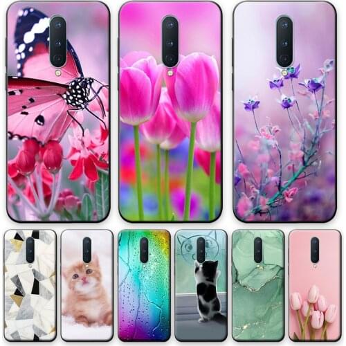 For Oneplus 8 Case Flower Pattern Case For Oneplus 8 1+8 TPU Back Cover For Oneplus 8 6.55" Soft Silicone Phone Case Oneplus 8
