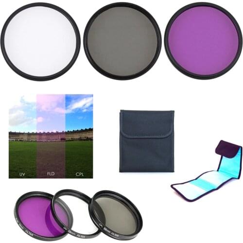 40.5mm UV CPL FLD Filter Kit for Sony A6500 A6400 A6300 A6100 A6000 A5100 A5000 NEX-6 NEX-5T NEX-3N Camera with 16-50mm lens