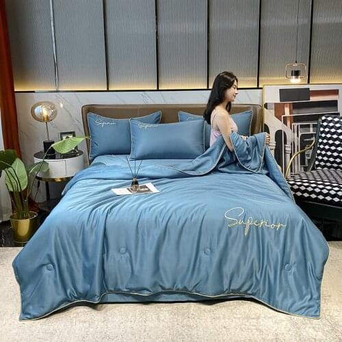 Summer Quilt Four-piece Set Household 4-piece Summer Quilt Air-conditioning Quilt