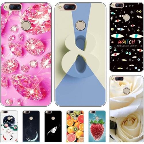 Cartoon Case For ZTE Nubia Z18 Mini Nubia M3 Cover For ZTE Nubia Z17 Mini Z 17 Lite Soft Silicone Phone Case Coque Flower Shell