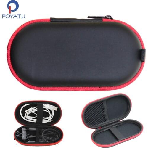 POYATU Headphone Case Bag for JBL TUNE 110BT 205BT 190BT 115BT Earphone Headset Carrying Case Bag Box Portable Storage Pouch Box