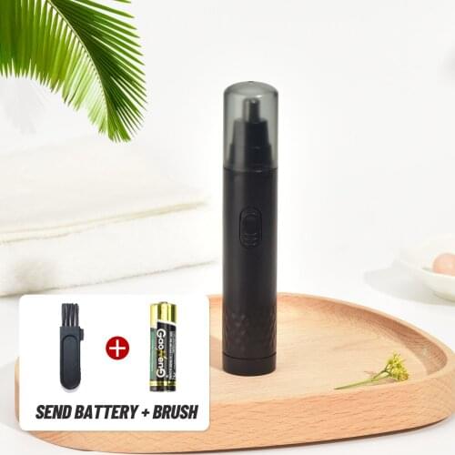 Y-kelin New Upgraded Electric Nose Hair Trimmer Clean Razor Removal Shaving Care Kit for Men and Women Powerful with Battery