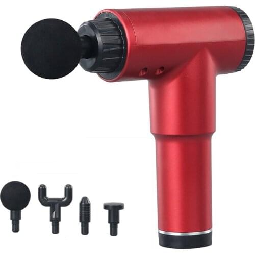 Vibration Electric Massager Gun LCD Monitor Massage Muscle Training Massage Back Face Massager for Neck Slimming Body Massagers