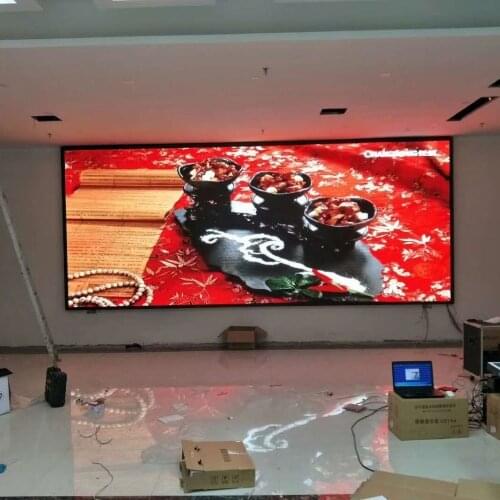 Indoor outdoor full color led video display panel video wall large flexible led video screen