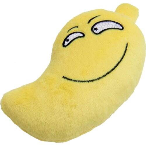1PCS Pet Toy Cute Mango Design Bite-resistant Pet Chew Toy Dog Sound Toy Banana Shape Toy for Puppy