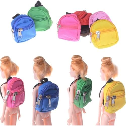 1PCS Mini Dolls Backpack For Doll Best Gifts For BJD 1/6 blyth doll Bag Accessories
