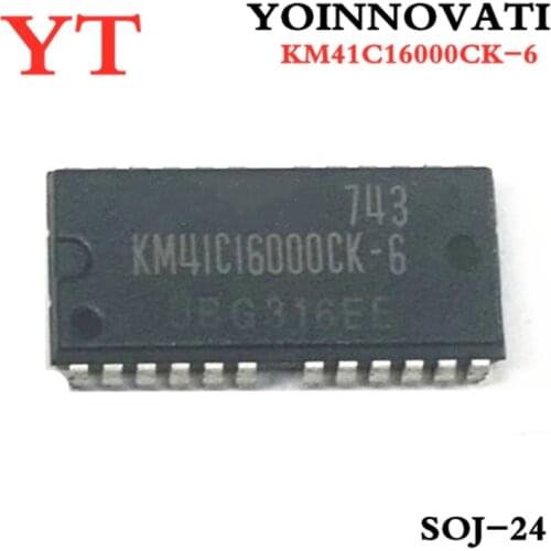 10pcs/lot KM41C16000CK-6 KM41C16000CK KM41C16000 SOJ24 IC Best quality