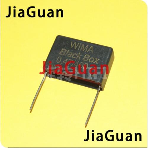 2PCS BLACK WIMA Black Box 0.47UF 400V PCM27.5 original new 474/400V P27.5mm audio hot sale 0.47uf/400v 470nf/400v 474
