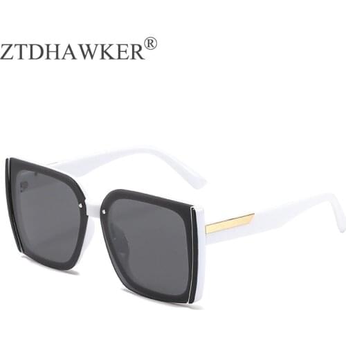 2021 New Fashion Simple Box Womens Sunglasses Versatile Street Photo Outdoor Sunscreen Personality Glasses