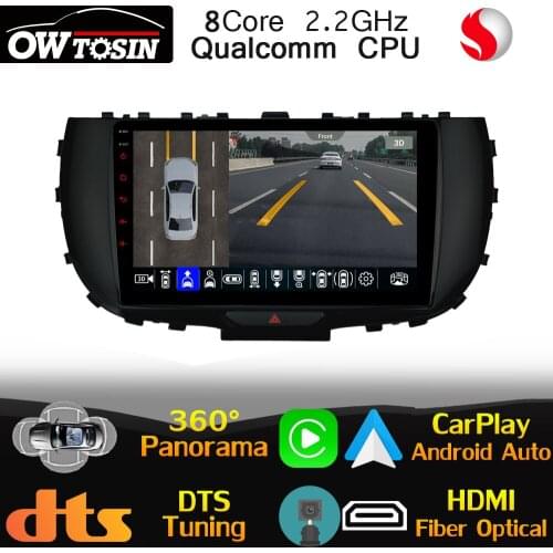 Qualcomm 8Core Android Car Multimedia For Kia Soul SK3 2019 2020 360 Panoramic GPS Radio HDMI Head Unit Stereo HIFI WiFi 4G LTE