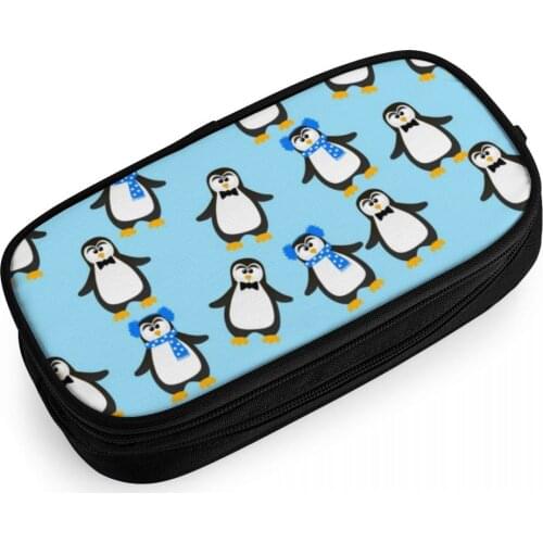 3D Printed Animal World Zoo Pencil Case Cosmetic Bag Makeup Box Zipper Teens School Supplies Pencil Holder