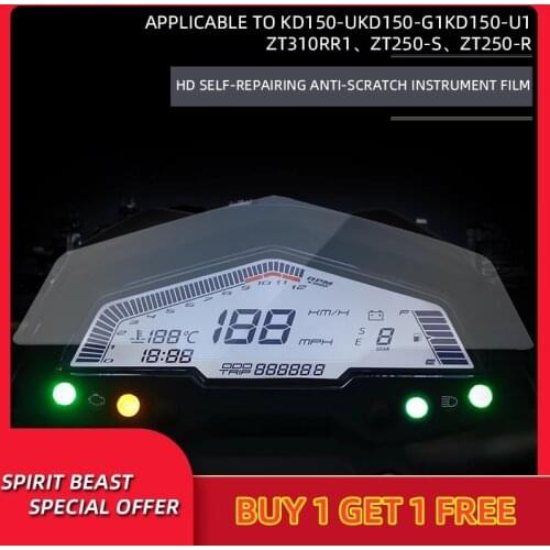 SPIRIT BEAST Motorcycle speedometer instrument film Screen Protection sticker For Kiden KD150-U/U1/G1 ZONTES ZT310R/R1 ZT250-S/R