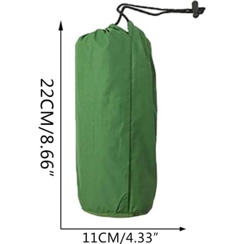 448D Camping Sleeping Pad Nylon TPU Portable Inflatable Moisture-proof Air Mattress Ultralight Outdoor Picnic Sleeping Mat