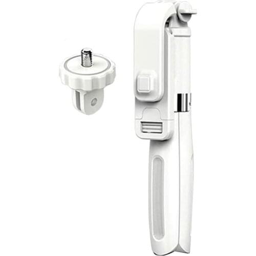 L02 Bluetooth Selfie Stick Foldable Tripod Mobile Phone Holder Maximum Length 100 cm, with Universal Camera Base