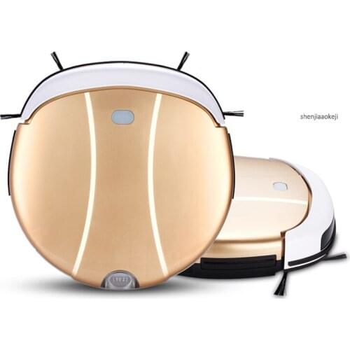 Home sweeper DK-02 roller brush suction Sweeping robot Smart vacuum cleaner 4-IN-1 ultra-thin sweeping mopping machine 0.6L 1PC