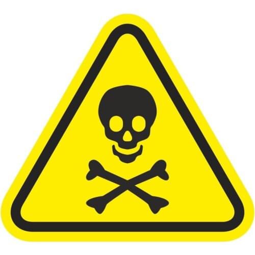 Death Hazard Warning Tag Sycamore Extreme