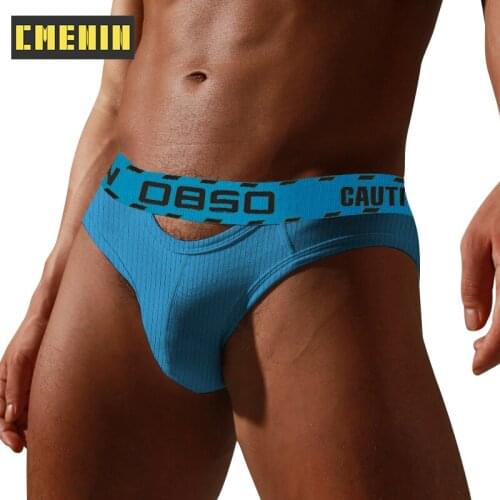 CMENIN Cotton Breathable Mens Briefs Underwear Shorts Solid Mens lingerie Sexy Gay Men Underwear Bikini Men Briefs Sexi BS3103