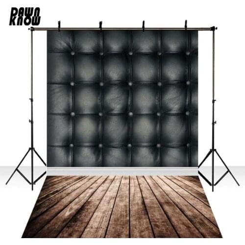 DAWNKNOW Vinyl Backdrops for photo studio Baroque bed headboard tufted New Fabric Flannel Photography Background For Wedding 612