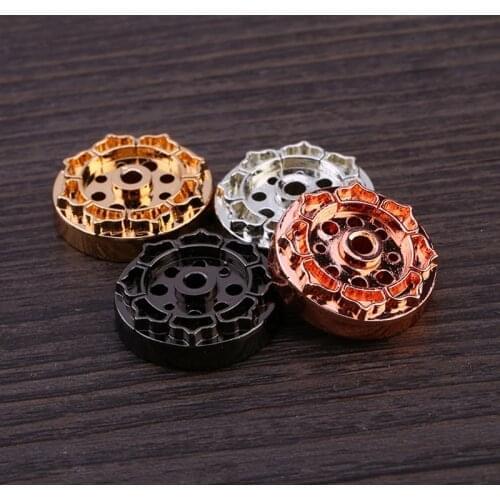 High Quality 9 Holes 2cm Mini Lotus Incense Burner Holder Plate for Incense Sticks Cones Small Censer Stand Plate Home Decor