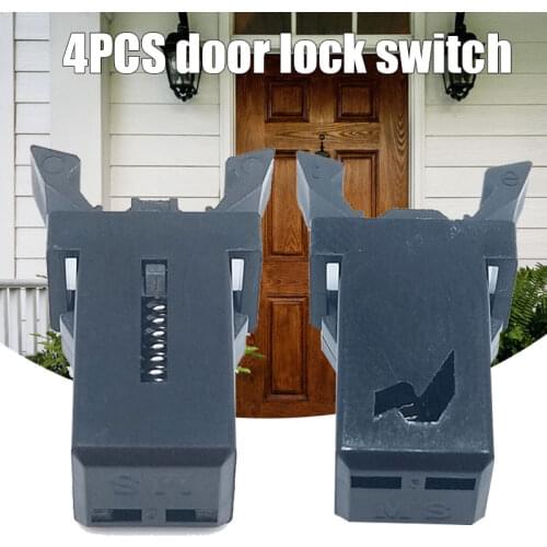 4pcs Trash Can Plastic Lock Self-Locking Switch Replacement Catch Small Door Lock Switch Lock In Stock