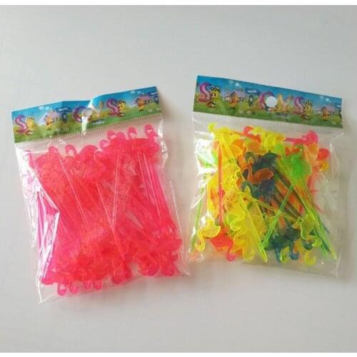 50pcs/set Flamingo Colorful Fruit Forks Mini Children Snack Cake Dessert Food Picks Party Decor W9297
