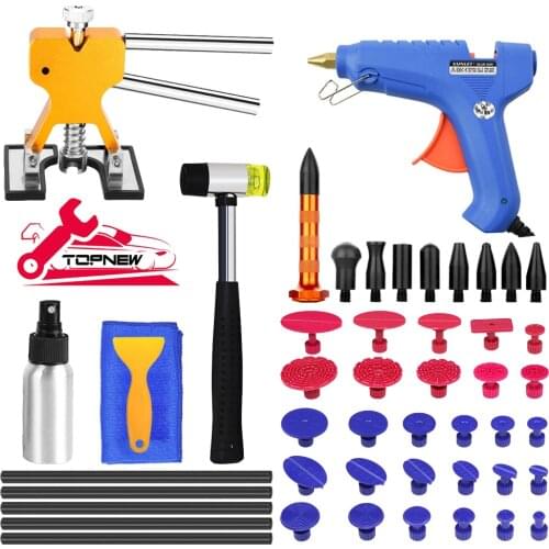 Paintless Dent Puller – Dent Remover Tools with Adjustable Width Dent Repair Tools for Car, DIY Auto Body