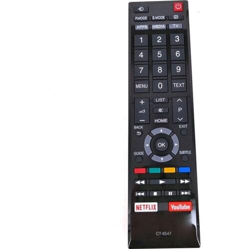 CT-8547 Remote Control for Toshiba LED TV 49L5865 49L5865EV 49L5865EA Remote Control