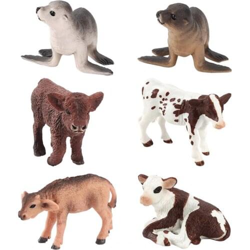 Figurine Model Exquisite Educational Livelike Amazing Marine Organism Miniature Toy for Kindergarten