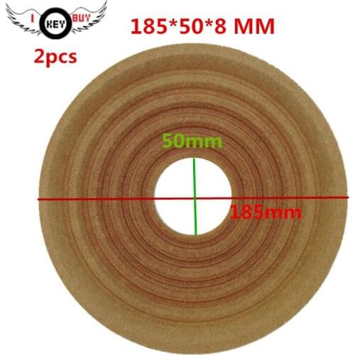 I KEY BUY 2 PCS 185 MM 50 MM 8 MM Speaker Spring Pads Spider Cloth Speaker Damper Repair Accessories