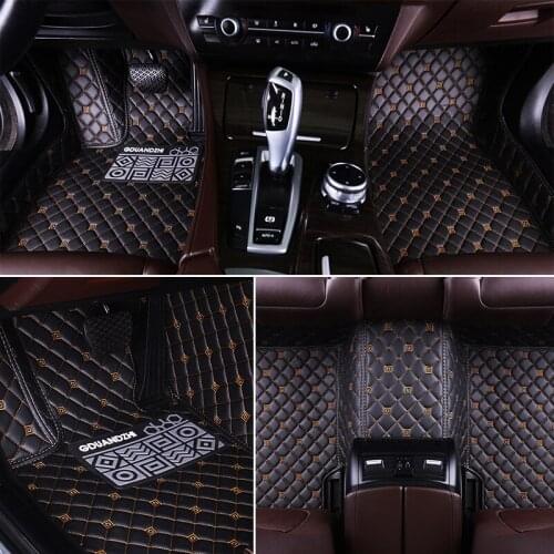 Custom Full Covered Waterproof Carpet Durable Special Car Floor Mat for Audi A1 A3 A4 A4L A6 A6L A5 A8 A8L Q3 Q5 Q7 TT A7 S3