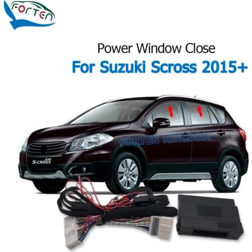 Forten Kingdom Car Intelligent Power Automatic Close Window Closer Kit For Suzuki Scross 2015