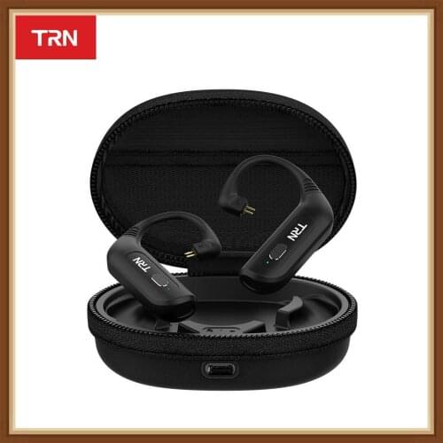 TRN BT20S PRO Bluetooth 5.0 Wireless Ear Hook APTX\\AAC HIFI Earphone Cable 2PIN/MMCX Connector with Charging Case TRN VX V90