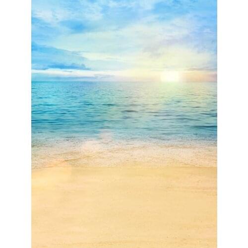 Life Magic Box background seaside vinyl backdrops for photography baby shower backdrop S-1911