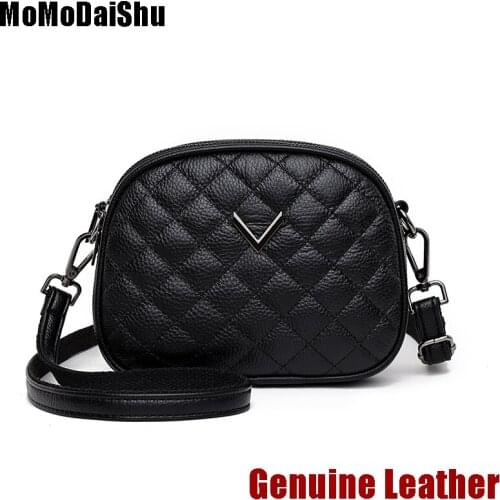 Fashion Lozenge Bag Ladies Messenger Bag Casual Shoulder Bag Lady Leather Small Square Bags Mobile Phone Solid Color Female