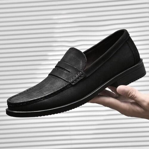Men British Formal Dress Shoes for Male Genuine Leather Coiffeur Tassel Formal Loafers Classic Wedding Party Footwear