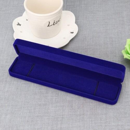 JAVRICK 1Pc Hot Selling Jewelry Organizer Long Necklace Storage Box Organizer Display Case 4 Color