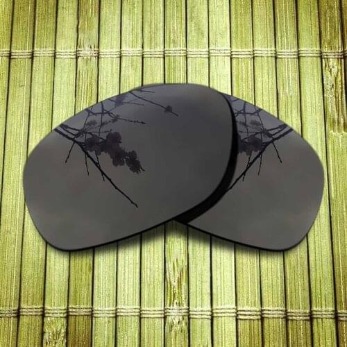 Polarized Replacement Lense For-Oakley Tightrope Sunglasses Frame True Color Mirrored Coating - Black Options