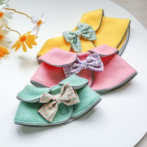 Pet cat new kindergarten shawl student obedient bowknot dog princess shawl saliva towel pet decoration