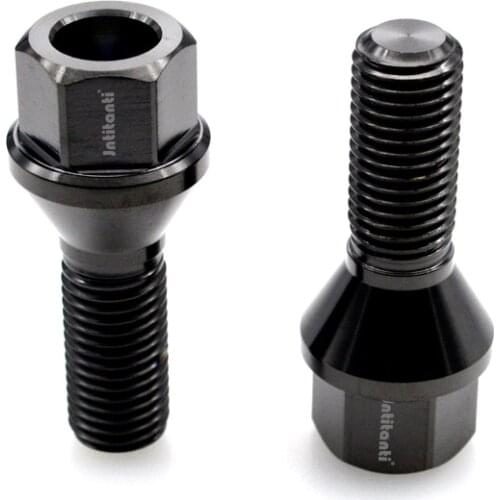 Gr5 titanium wheel hub bolt