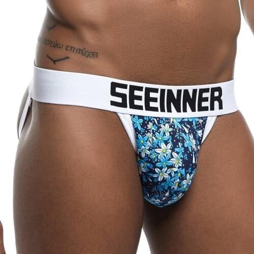 Underwear Men Jockstrap Sexy Lingerie Thongs Tanga Panties Strap Thongs G-string Gay Underpants Backless Briefs