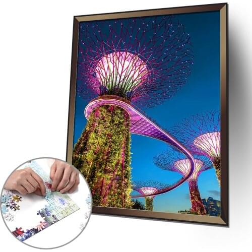 1000 Pieces Paper Jigsaw Puzzles Landmark Building Assembling Picture Toys Craft Puzzle Game Interesting Toys